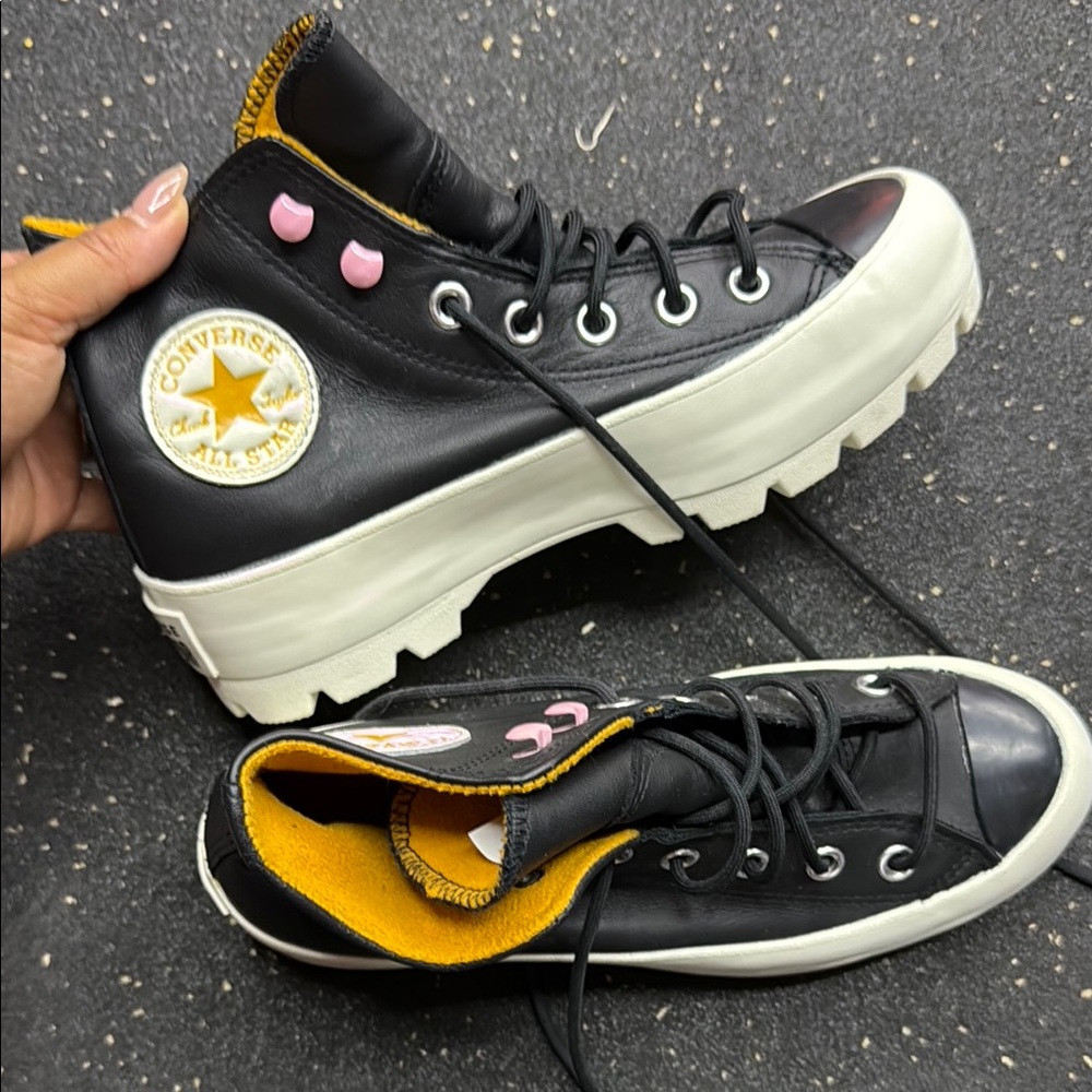 Converse Black High-Top Sneakers